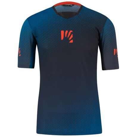 Karpos Val Di Dentro Tee Outer Space/Black/Tangerine Men's T-Shirt