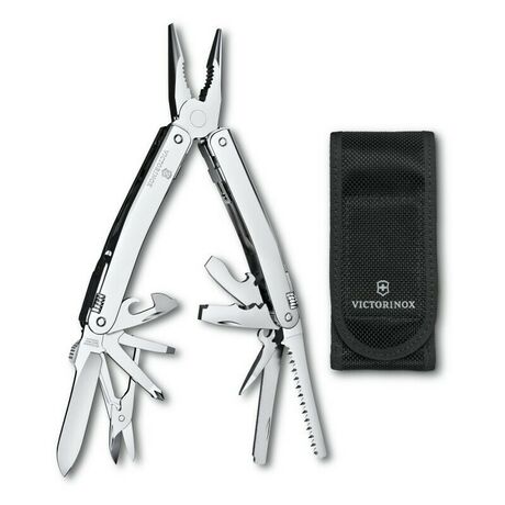 Πολυεργαλείο Swiss Tool Spirit MX Ασημί με θήκη Victorinox