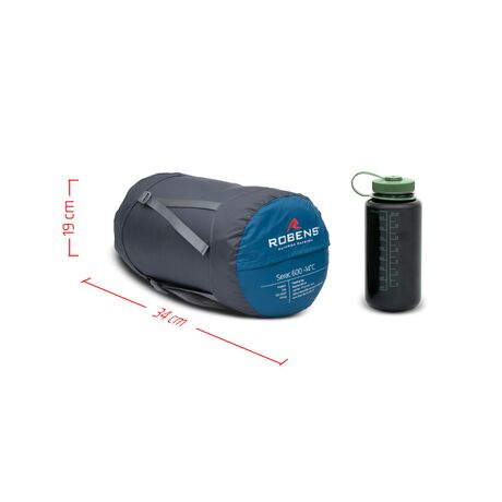 Robens Down Sleeping Bag Robens Serac 600 Long -14°C