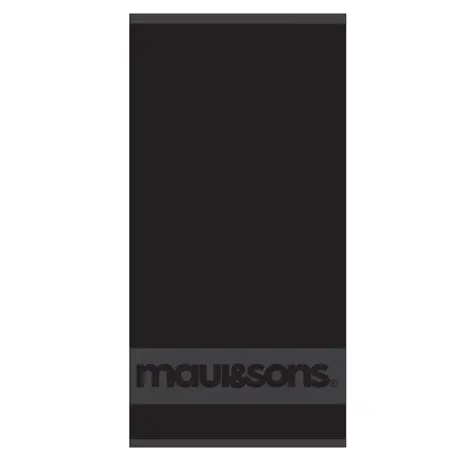 Πετσέτα Θαλάσσης 4957 Μαύρη 80x170εκ. Maui & Sons