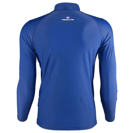 Vaquita Men's Long Sleeve UV Protection Shirt Blue