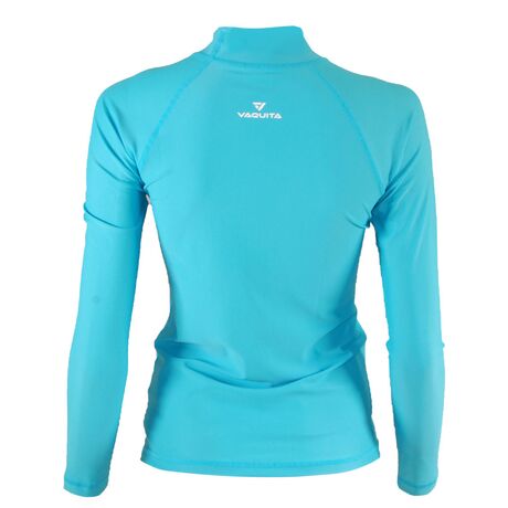 Vaquita Women's Long Sleeve UV Protection Shirt Blue