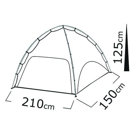 Salty Tribe Arawak Bright Blue Sun Shelter