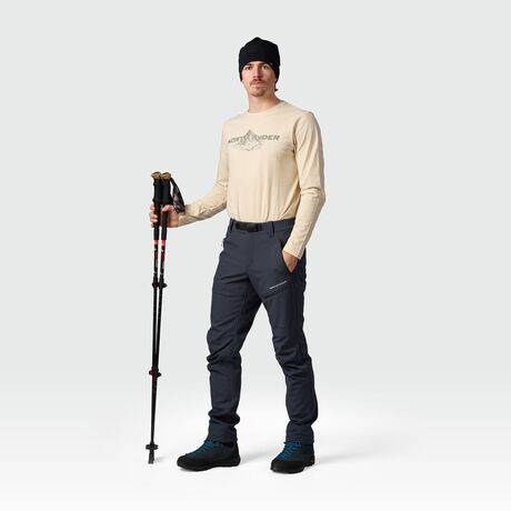 Northfinder Goberto Ανδρικό Παντελόνι Πεζοπορίας Softshell 3L Darkdenim