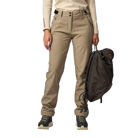 Northfinder Γυναικείο Παντελόνι Πεζοπορίας Softshell Angela Beige