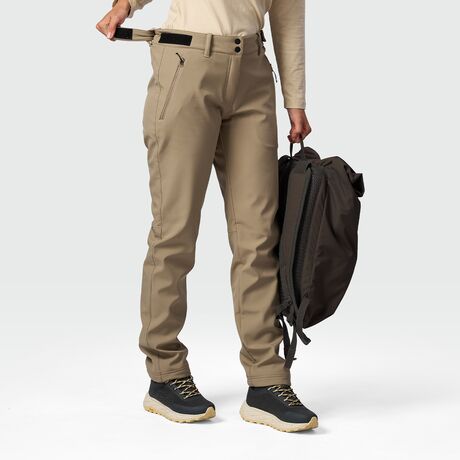 Northfinder Γυναικείο Παντελόνι Πεζοπορίας Softshell Angela Beige