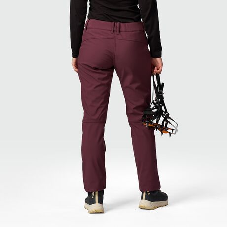 Northfinder Γυναικείο Παντελόνι Πεζοπορίας Softshell Angela Darkgrape