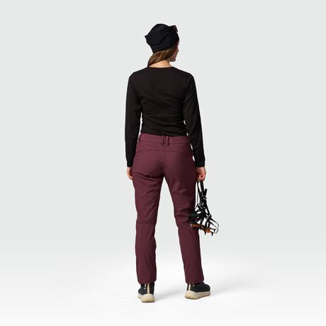 Northfinder Γυναικείο Παντελόνι Πεζοπορίας Softshell Angela Darkgrape