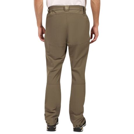 Kilpi Villain-M Green Men's Softshell Hiking Pants