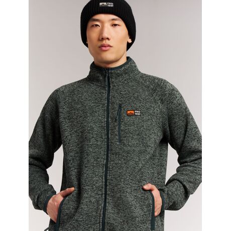 Protest Ανδρική Ζακέτα Fleece PRTMANO Evergreen