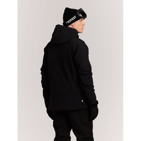 Protest Men's Ski Jacket PRTAkas Softshell True Black