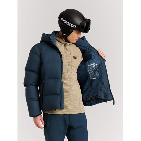 Protest PRTBEYOND Men’s Puffer Ski Jacket Twilight Navy