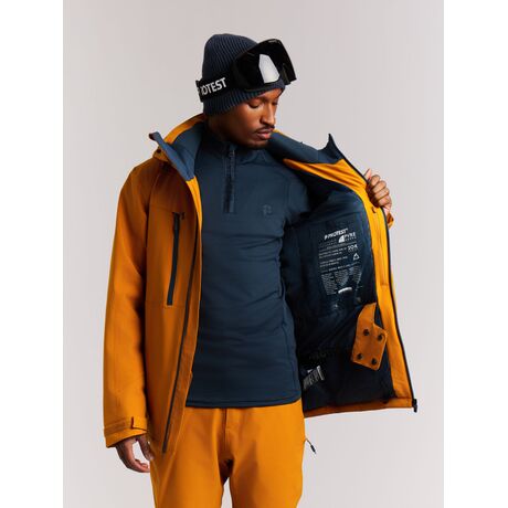 Protest Men’s Ski Jacke PRTTIMOTHY Maple Brown