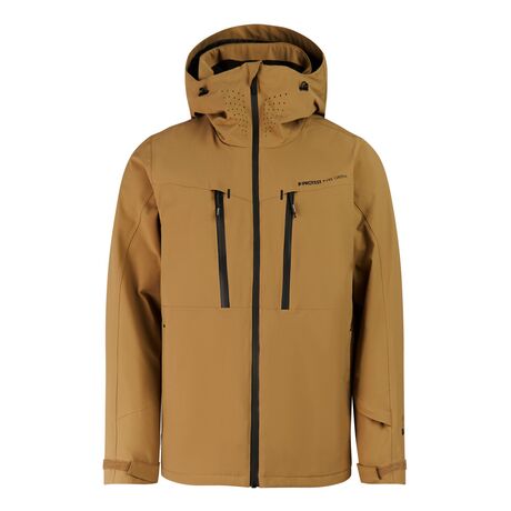 Protest Men's Ski Jacket PRTTIMOTHY Sandy Brown
