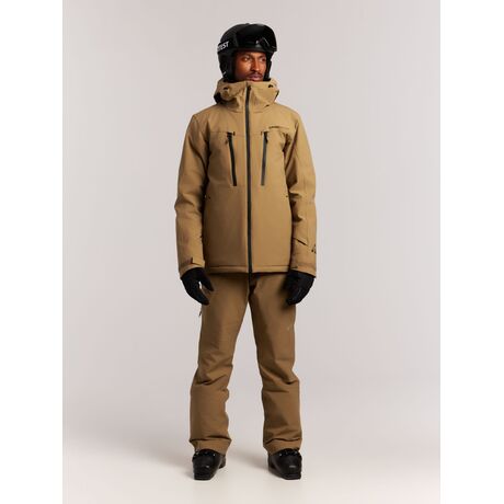 Protest Men's Ski Jacket PRTTIMOTHY Sandy Brown