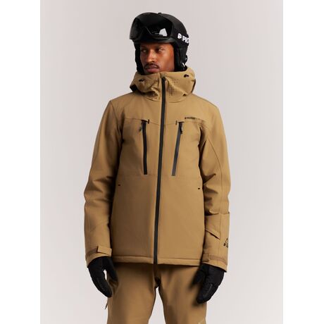 Protest Men's Ski Jacket PRTTIMOTHY Sandy Brown