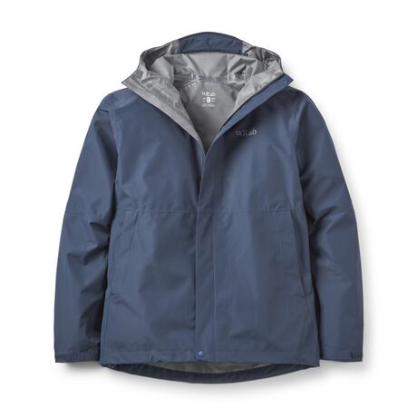 Rab Waterproof Jacket Downpour Galaxy Blue