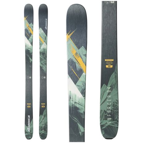 Enforcer 94 Flat Black/Orange/Green Πέδιλα Σκι Nordica