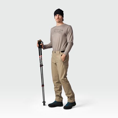 Northfinder Sebast Beige Men's 3L Softshell Hiking Trousers