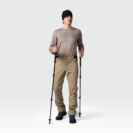Northfinder Sebast Beige Men's 3L Softshell Hiking Trousers