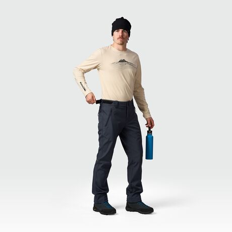 Northfinder Ανδρικό Παντελόνι Πεζοπορίας Softshell Sebast Darkdenim