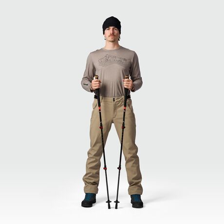 Northfinder Sebast Beige Men's 3L Softshell Hiking Trousers