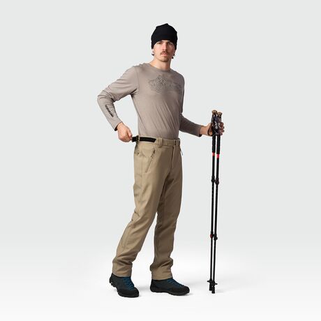 Northfinder Sebast Beige Men's 3L Softshell Hiking Trousers