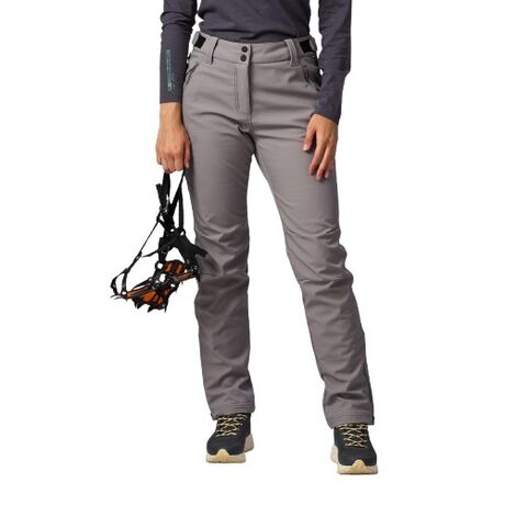 ​Northfinder Ruut Grey Women's 3L Softshell Hiking Trousers