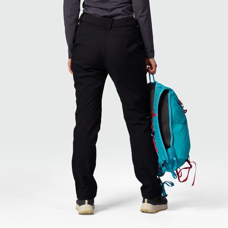 Northfinder Women's Softshell Hiking Trousers 3L Ruut Black