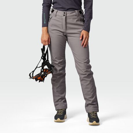 ​Northfinder Ruut Grey Women's 3L Softshell Hiking Trousers