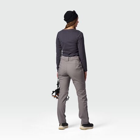 ​Northfinder Ruut Grey Women's 3L Softshell Hiking Trousers