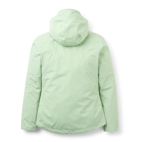 Rab Women's Waterproof Hiking Jacket Downpour Fig Green