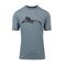 Ανδρικό T-Shirt Rayon Steel Blue GTS