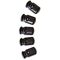 Ρυθμιστές Κορδονιών Tanka 5-er Pack Black Tatonka