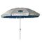 Maui & Sons Beach Umbrella 1913 240cm Grey Blue