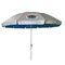 Maui & Sons Beach Umbrella 2.40m Mykonos Blue 1914