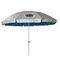 Maui & Sons Beach Umbrella 2.40m Mykonos Blue 1914