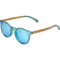 Cairn Hype Mat Transparent Eucalyptus Wood Unisex Sunglasses